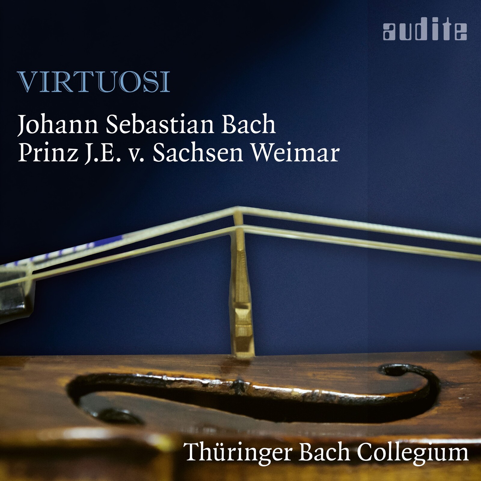 Picture of Thuringer Bach Collegium - Virtuosi: Music from JS Bach; Johann Ernst IV. von Sachsen-Weimar; Johann Gottfried Walther