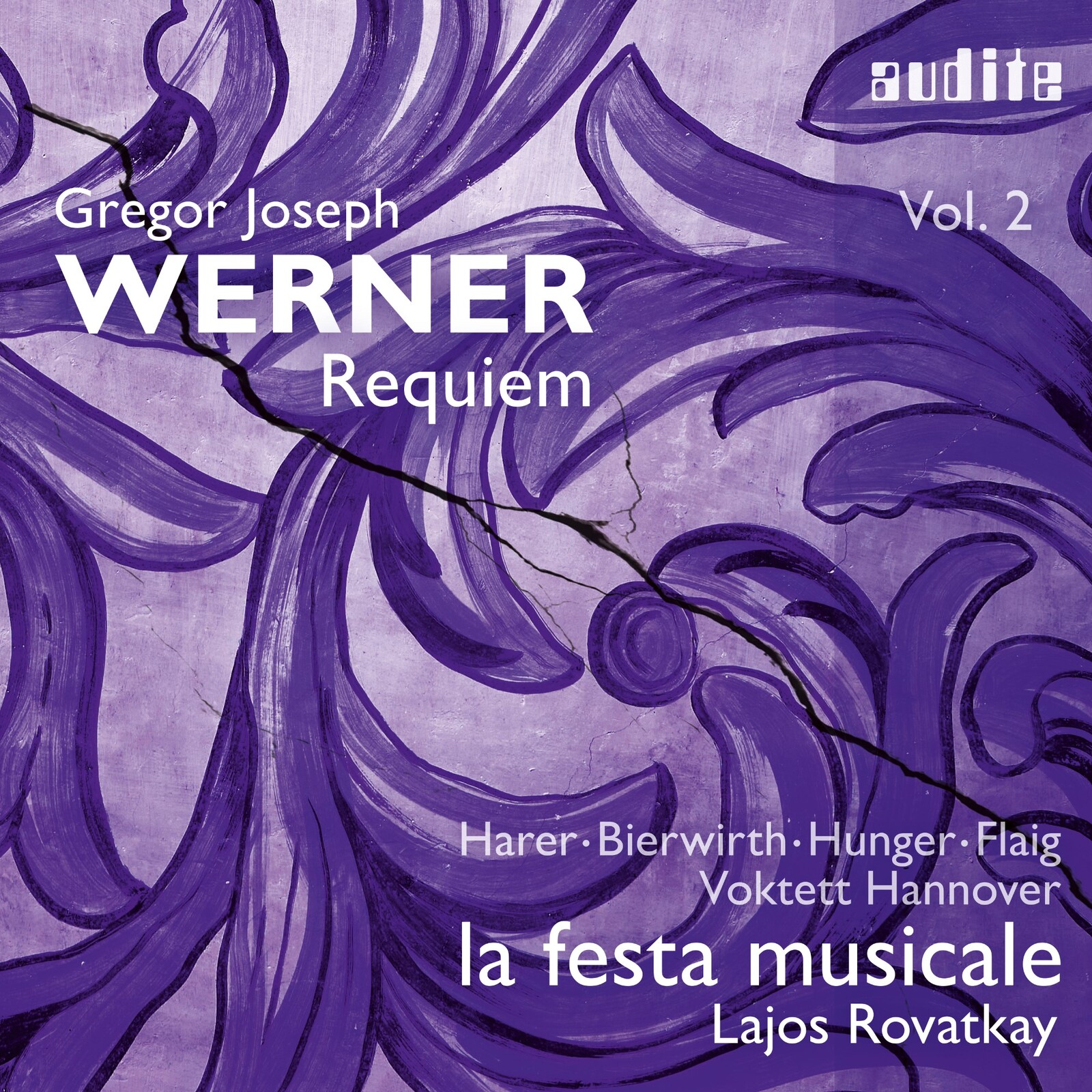 Picture of Magdalene Harer; Anne Bierwirth; Tobias Hunger; Markus Flaig; la festa musicale; Voktett Hannover; Daniel Trumbull; Lajos Rovatkay - Gregor Joseph Werner, Vol. II: Requiem