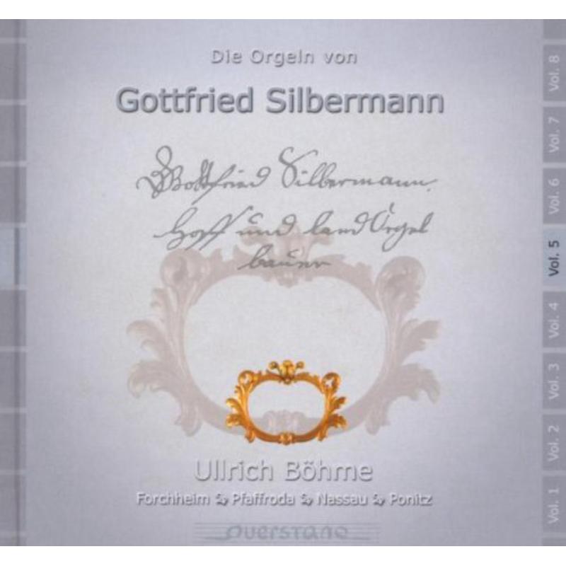 Picture of Bohme, Ullrich - Die Orgeln von Gottfried Silbermann Vol 5