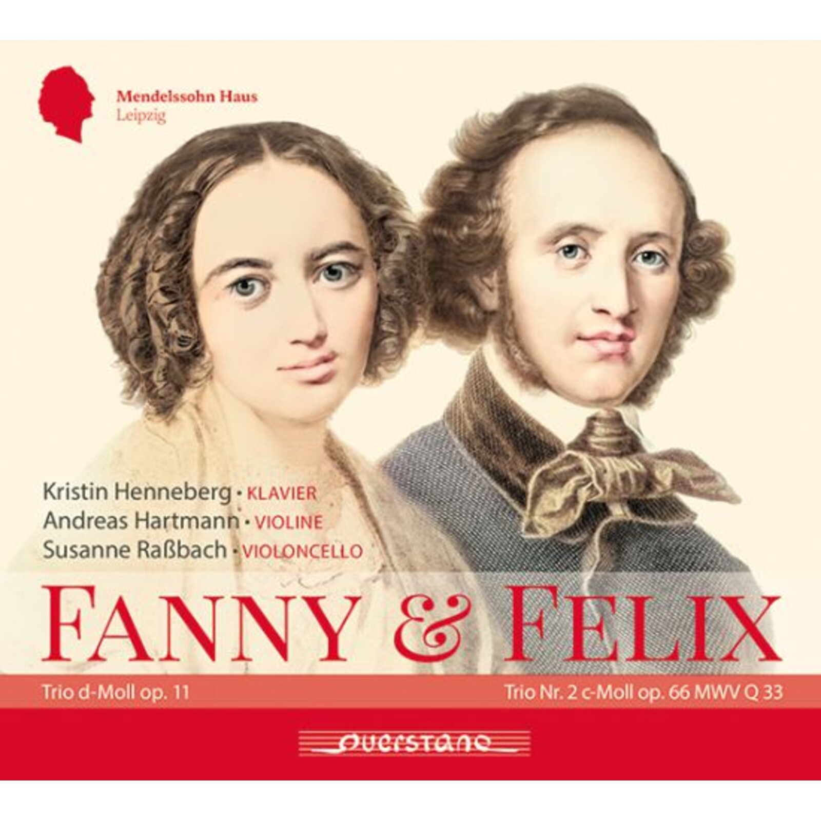 Picture of Kristin Henneberg, Susanne Rabbach, Andreas Hartmann - Fanny & Felix: Works by Fanny Hensel and Felix Mendelssohn Bartholdy