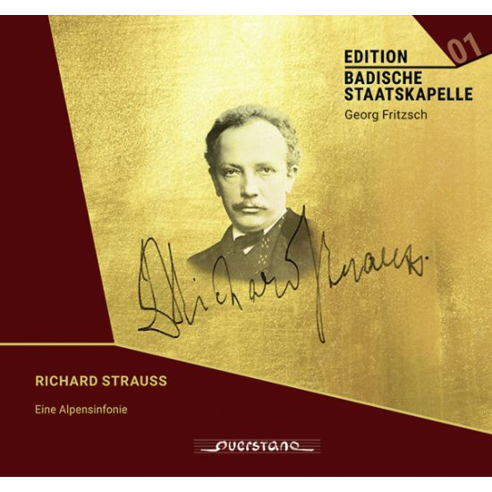 Picture of Badische Staatskapelle, Georg Fritzsch - Richard Strauss: An Alpine Symphony - Edition Badische Staatskapelle: Volume 1