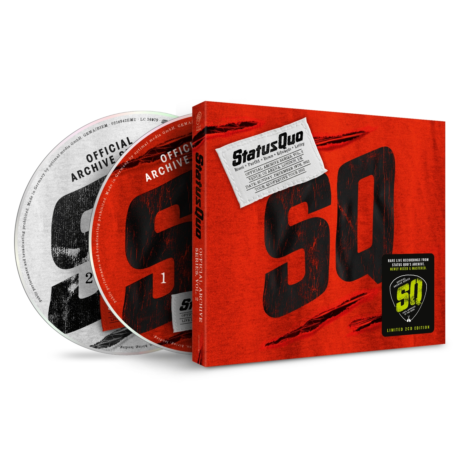 Picture of Status Quo - Official Archive Series Vol. 2 - Live In London