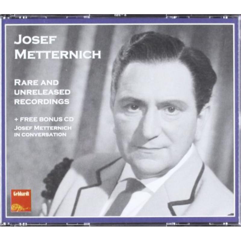 Picture of J.Metternich - Metternich - Rare & Unreleased Recordings