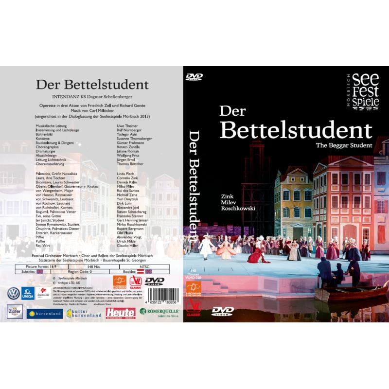 Picture of FESTIVAL ORCHESTER MORBISCH, Zinc / Milev / Roschowski - THE BEGGAR STUDENT / Der Bettelstudent