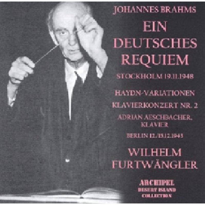 Picture of Furtwangler - Deutsches Requiem Furtwangler 1948 03/04
