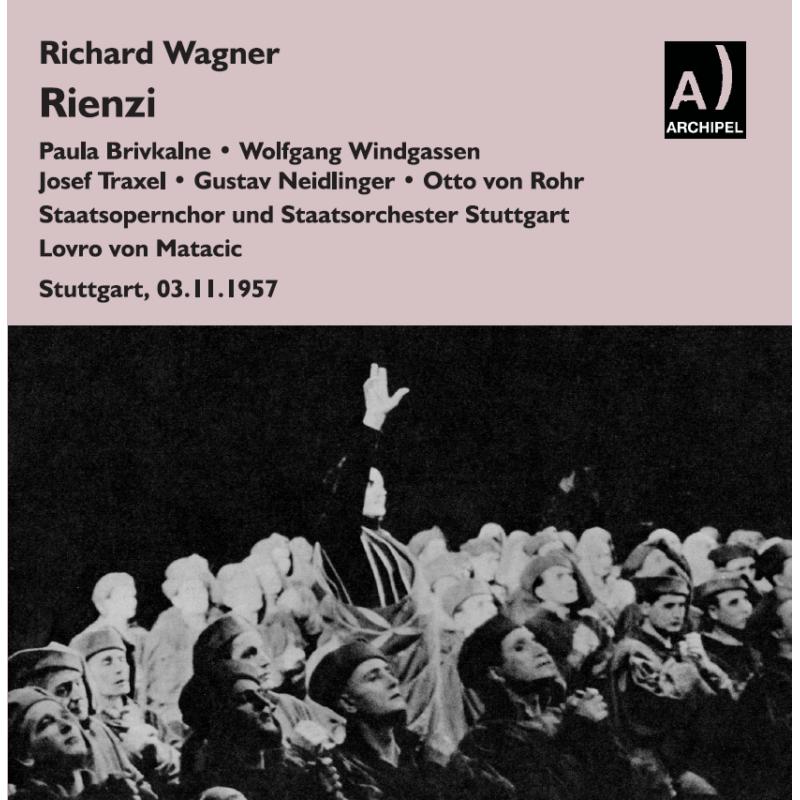 Picture of Windgassen, Traxel, Brivkalne Cond.Lovro Von Matacic - WAGNER-Rienzi Stuttgart Live 03.11.1957