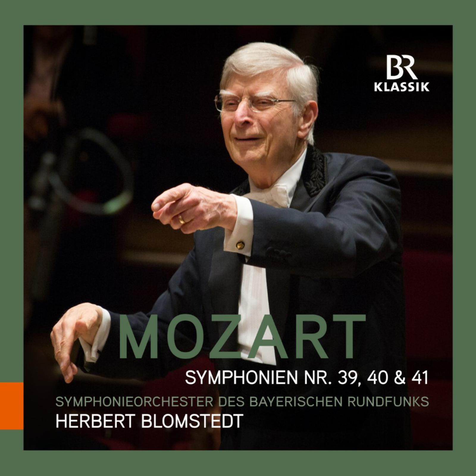 Picture of Symphonieorchester des Bayerischen Rundfunks; Herbert Blomstedt - Wolfgang Amadeus Mozart: Symphonies Nos. 39, 40 & 41