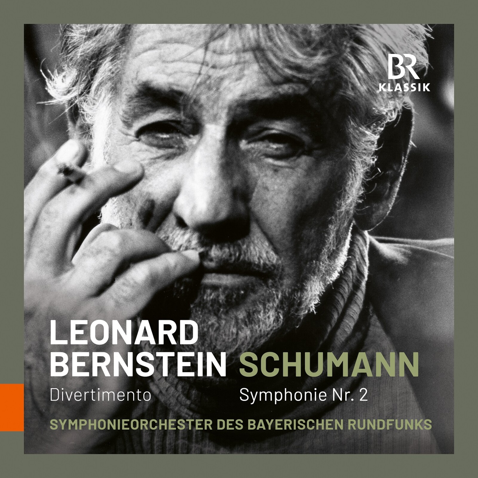 Picture of Symphonieorchester des Bayerischen Rundfunks; Leonard Bernstein - Robert Schumann: Symphony No. 2; Leonard Bernstein: Divertimento