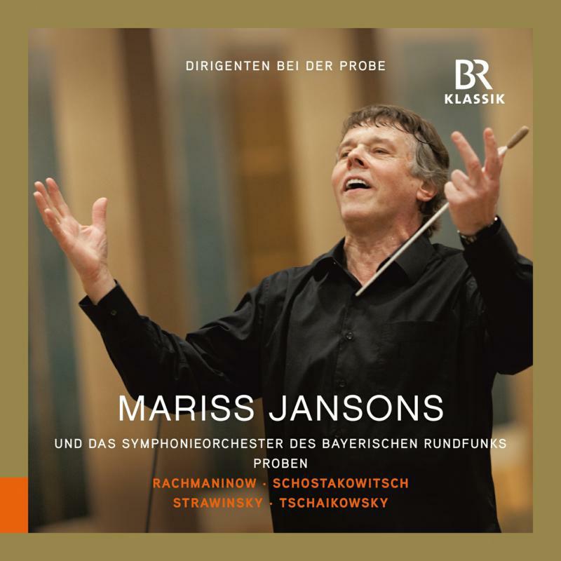 Picture of Jansons/Brso - Sergei Rachmaninoff, Dmitri Shostakovich, Igor Stravinsky, Pyotr Ilyich Tchaikovsky: Conductors in Rehearsal - Mariss Ja