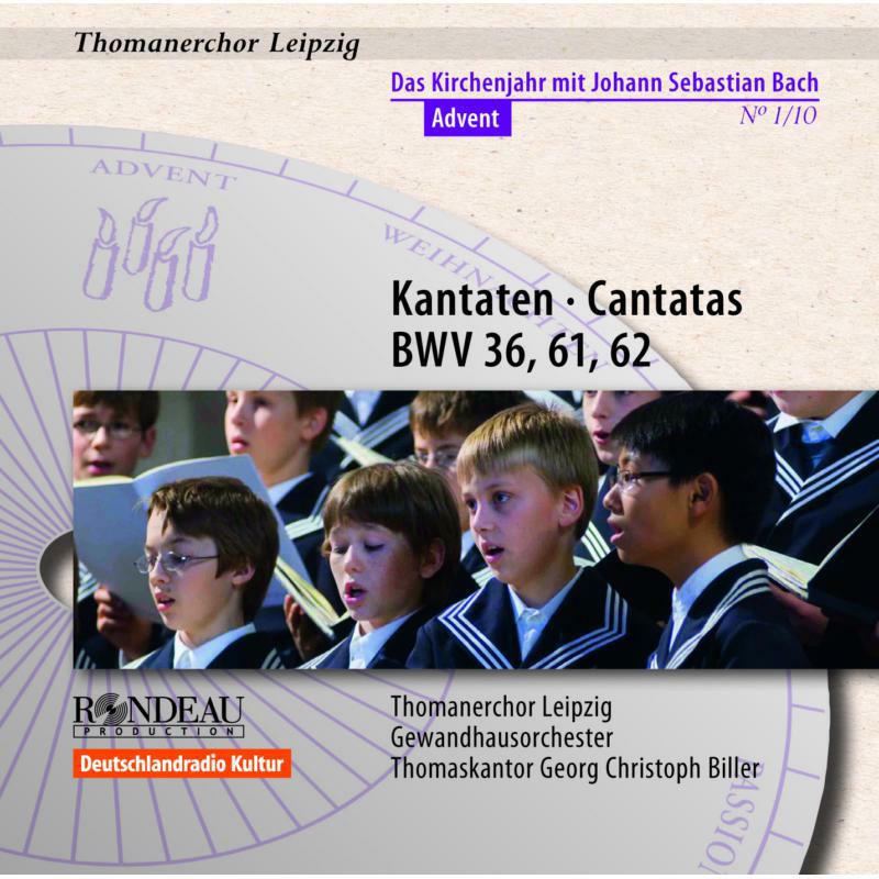 Picture of Thomanerchor:Gewandhaus Orch - Bach: Cantatas Bwv 36/ 61/ 62