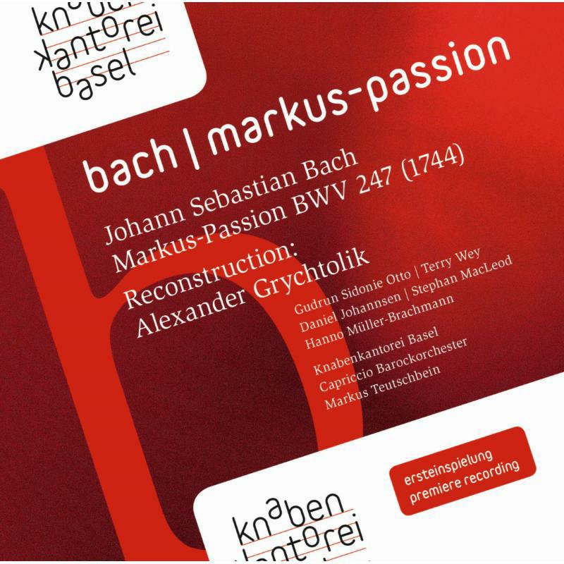 Picture of Various - Bach:St Mark Passion
