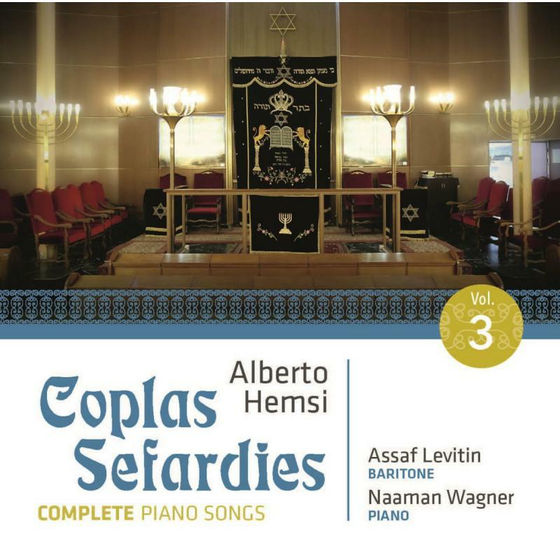 Picture of Levitin/Wagner - Alberto Hemsi: Coplas Sefardies, Vol. 3: Complete Piano Songs