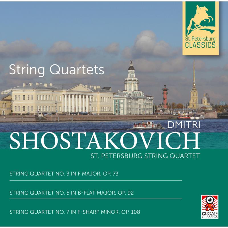 Picture of St Petersburg String Quartet - Dmitri Shostakovich: String Quartets Nos. 3, 5 & 7