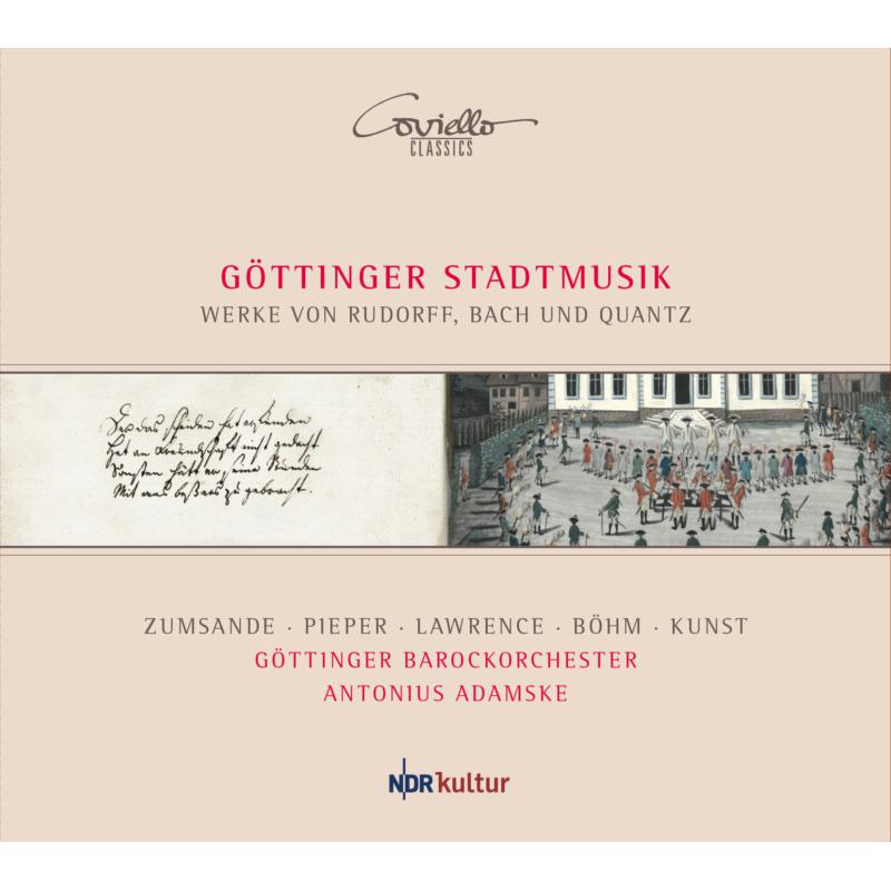 Picture of Gottinger Barockorchester; Antonius Adamske - Gottinger Stadtmusik: Works By Rudorff, Bach & Quantz