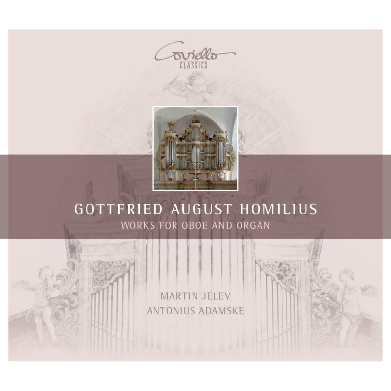 Picture of Martin Jelev; Antonius Adamske - Gottfried August Homilius: Works For Oboe & Organ
