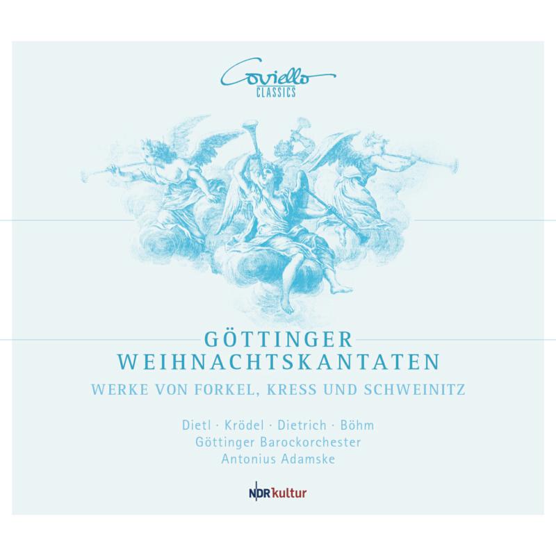 Picture of Kerstin Dietl, Johanna Krodel, Magnus Dietrich, Henryk Bohm, Gottinger Barockorchester, Antonius Ada - Gottingen Christmas Cantatas