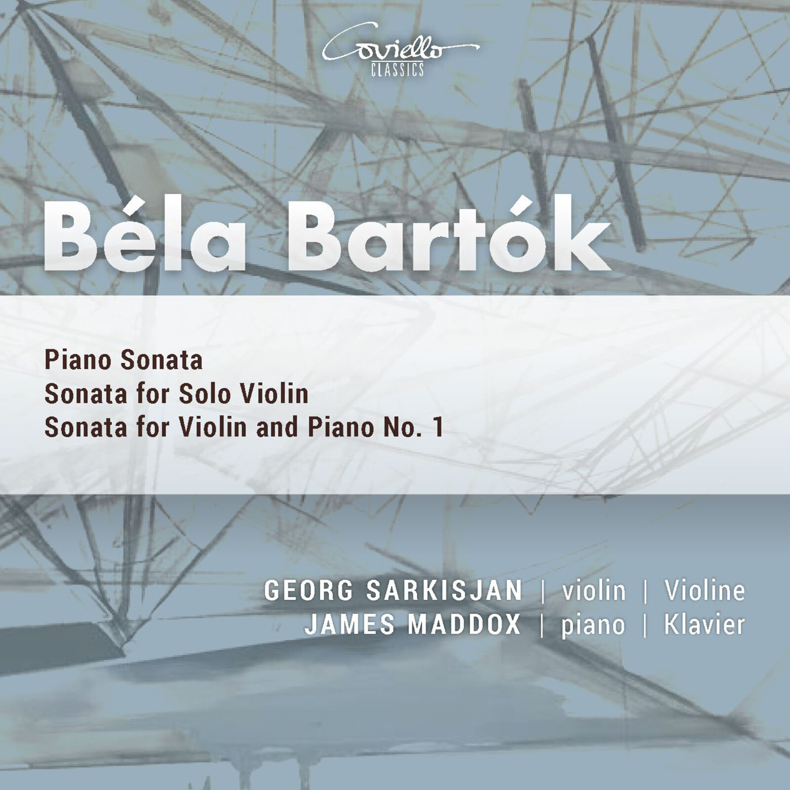 Picture of Georg Sarkisjan, James Maddox - Works for Piano and Violin by Bela Bartok