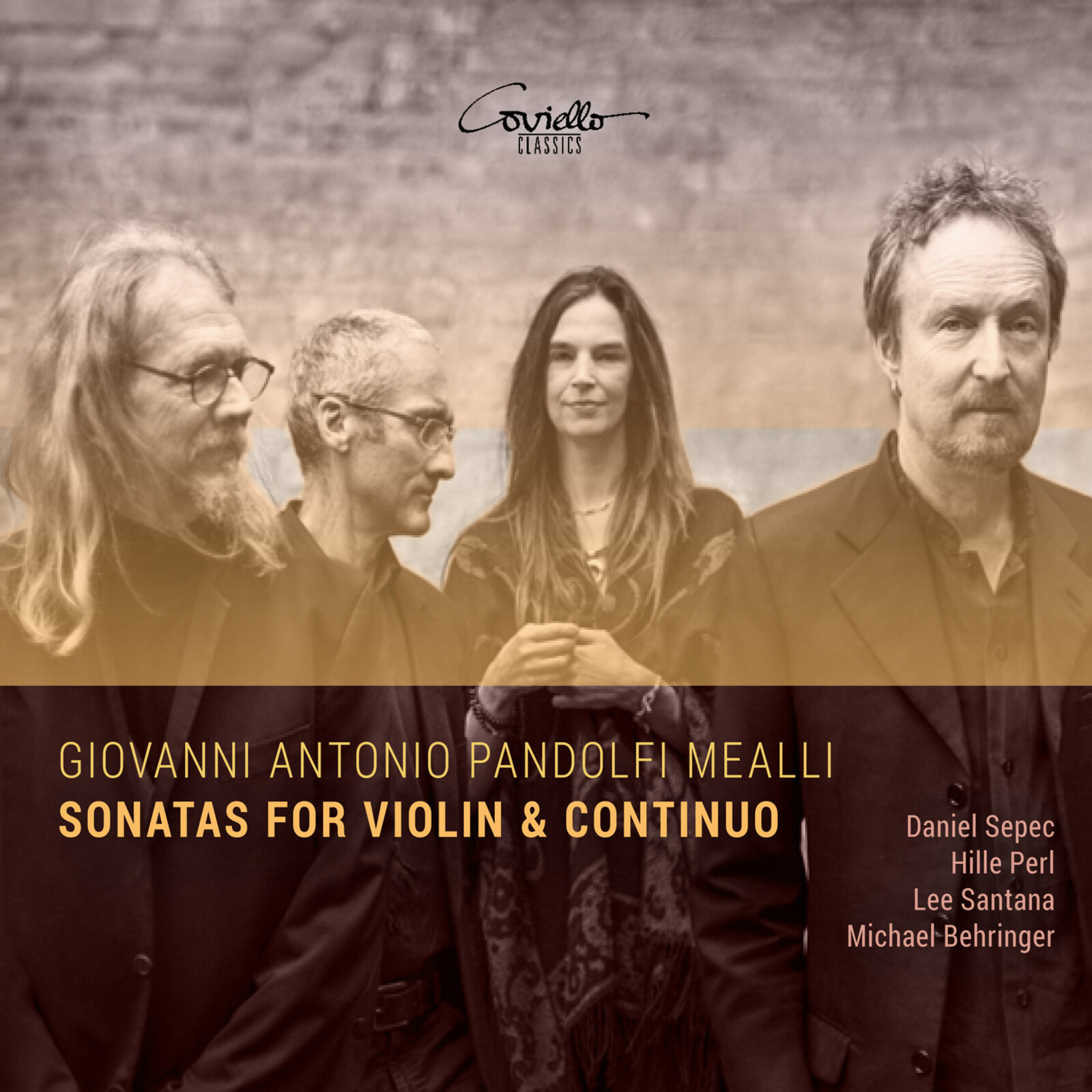 Picture of Daniel Sepec, Hille Perl, Lee Santana, Michael Behringer - Sonatas for violin & continuo by Pandolfi-Mealli