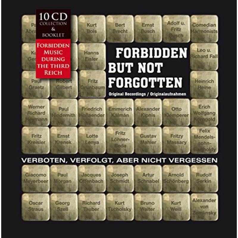 Picture of Various Artists - Forbidden But Not Forgotten - Forbidden Music During the Third Reich