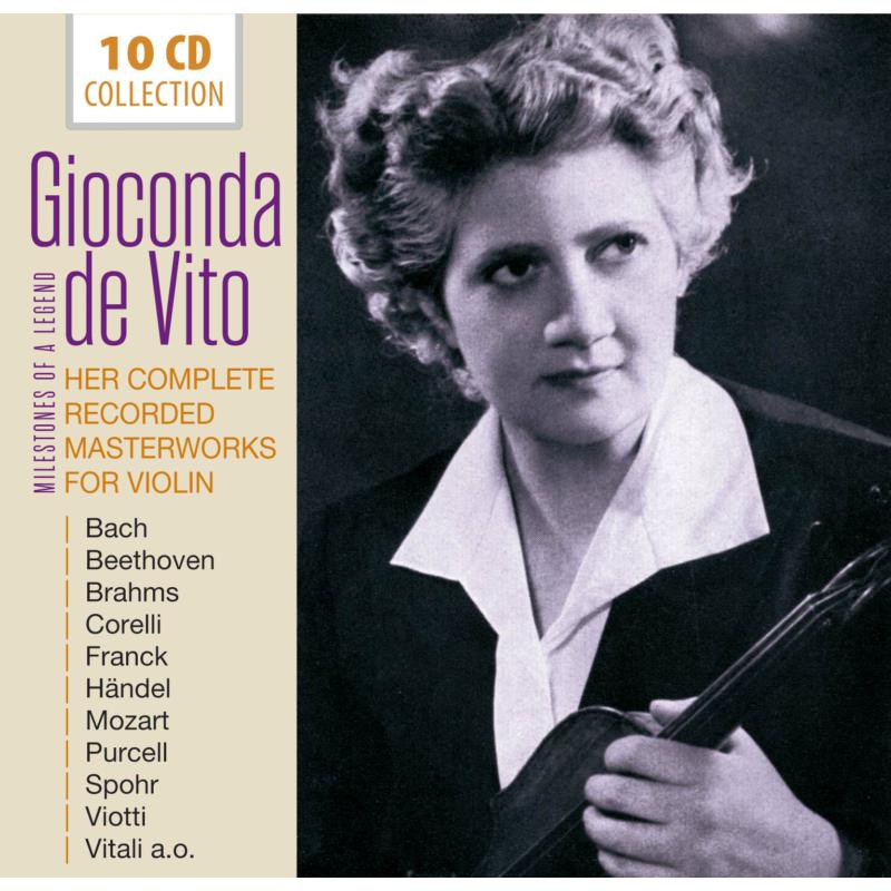 Picture of Gioconda De Vito - Her Complete Recorded Masterworks For Violin