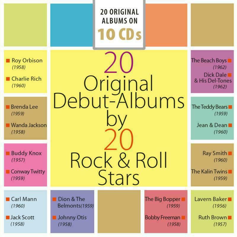 Picture of Various Artists - 20 Original Debut-Albums By 20 Rock'n'Roll Stars