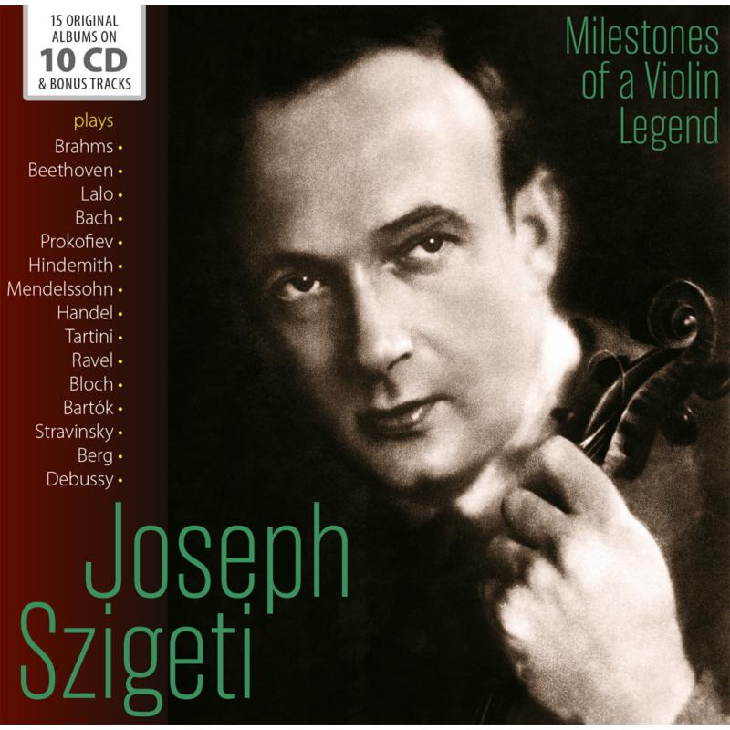 Picture of Joseph Szigeti - Milestones Of A Violin Legend