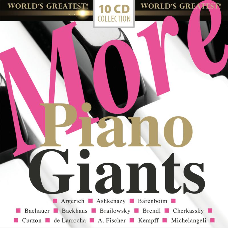 Picture of Martha Argerich, Alfred Brendel, Wilhelm Kempff, Shura Cherkassky etc. - More Piano Giants