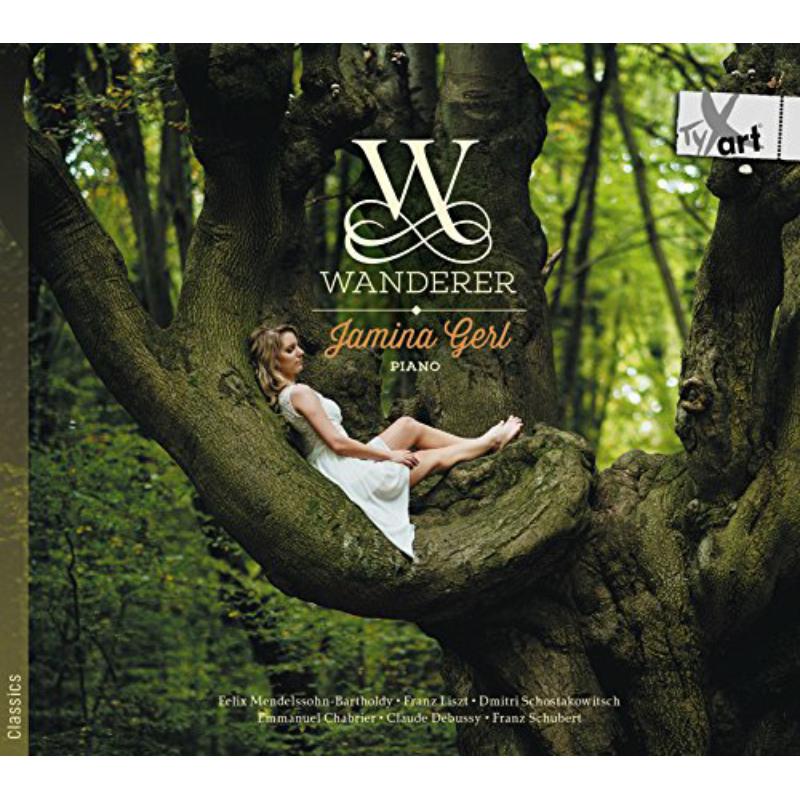Picture of Jamina Gerl - Mendelssohn/Liszt/Schostakowitsch/Chabrier/Debussy/Schubert: Wanderer - Works for Piano