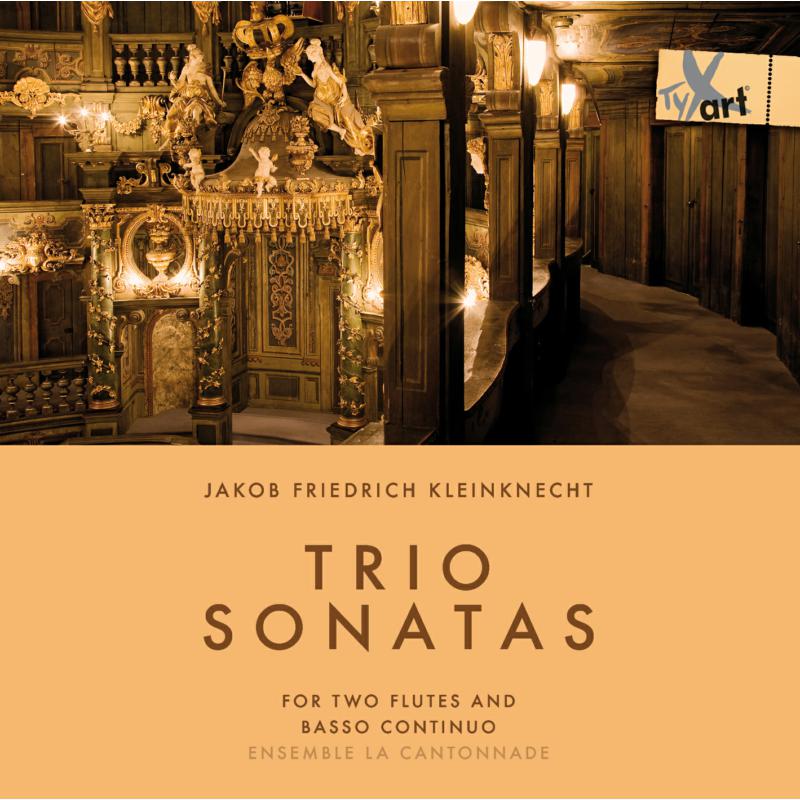 Picture of Ensemble La Cantonnade - Kleinknecht: Trio Sonatas for 2 Transverse Flutes and Basso Continuo