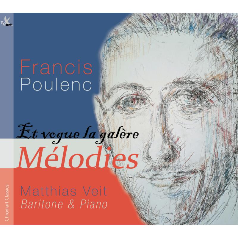 Picture of Matthias Veit - Poulenc: Et Vogue La Galare Melodies