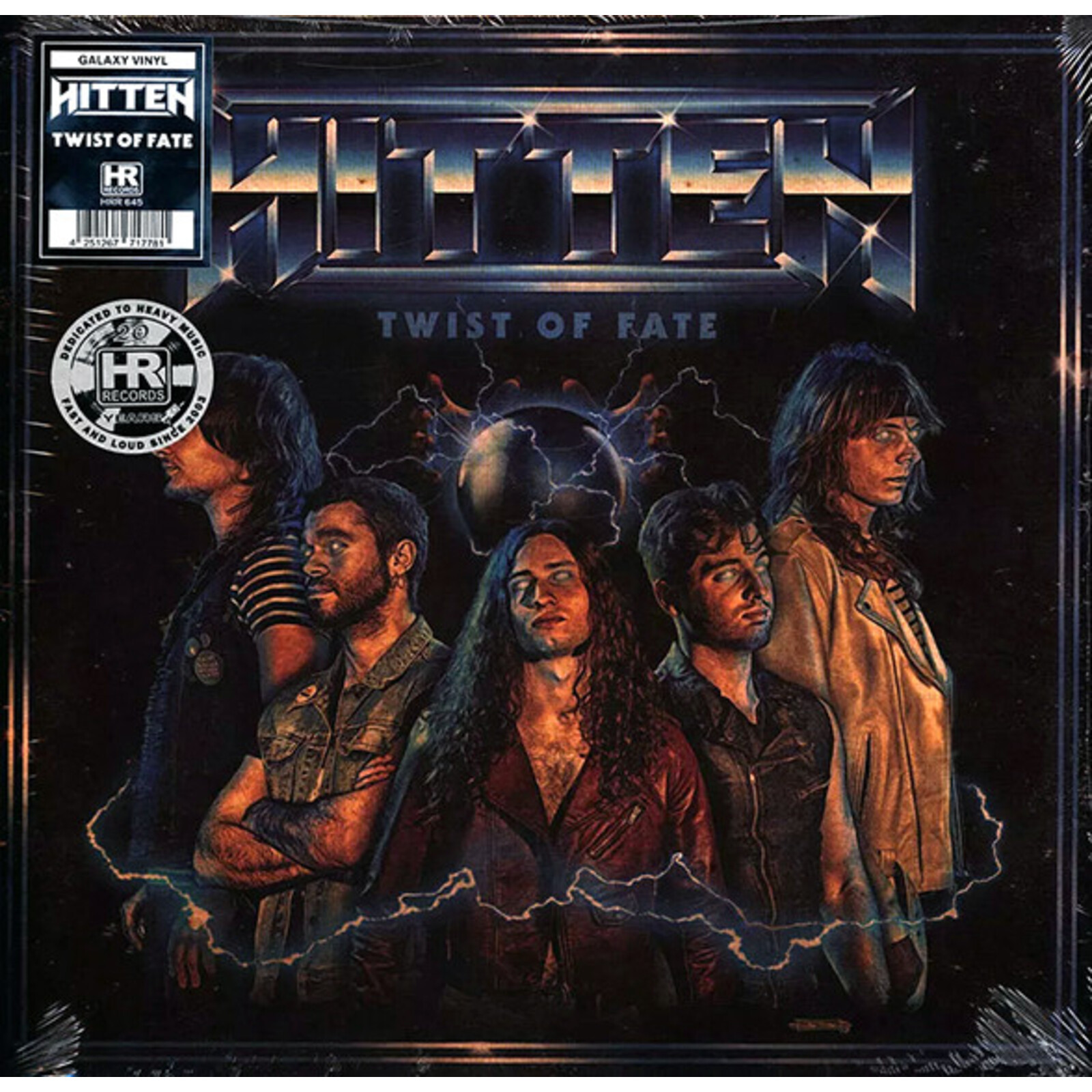 Picture of HITTEN - TWIST OF FATE (GALAXY VINYL)