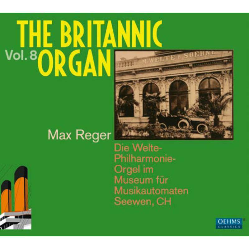Picture of Reger:Ramin:Grosse::Fischer - Reger: Britannic Organ Vol. 8