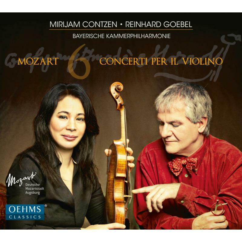 Picture of Contzen:Goebel - Mozart: Concerti Per Il Violino