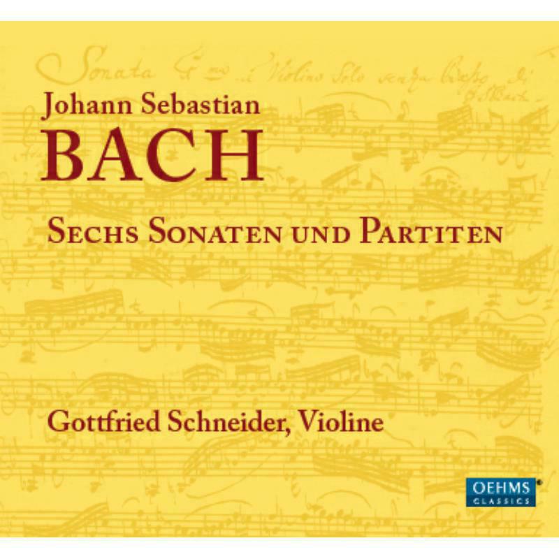 Picture of Gottfried Schneider - Bach: Six Sonatas/ Partitas