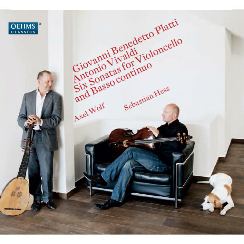 Picture of Sebastian Hess:Axel Wolf - Platti/ Vivaldi: Six Sonatas Cello/ Continuo