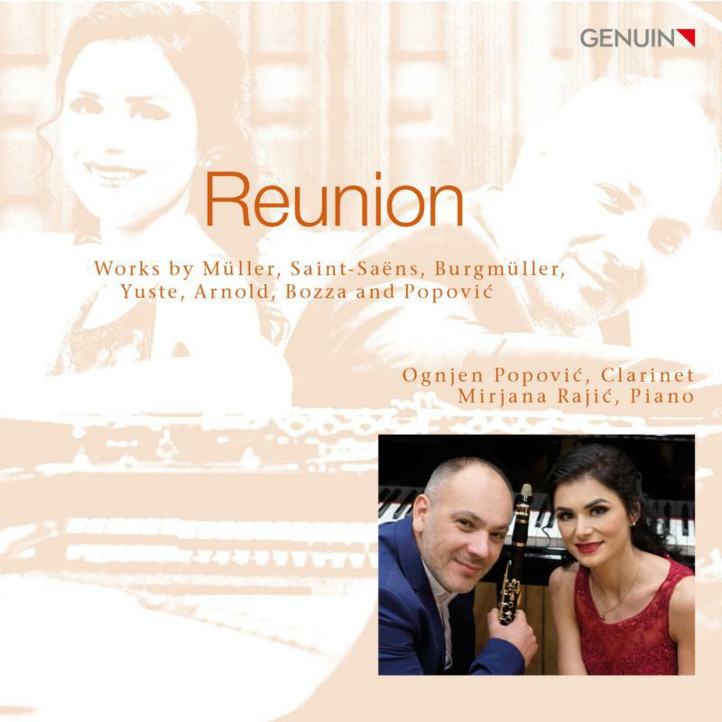 Picture of Rajic/Popvic - Reunion: Works by Bozza, Burgm�ller, Arnold, M�ller, Popovi?, Saint-Sa�ns and Yuste