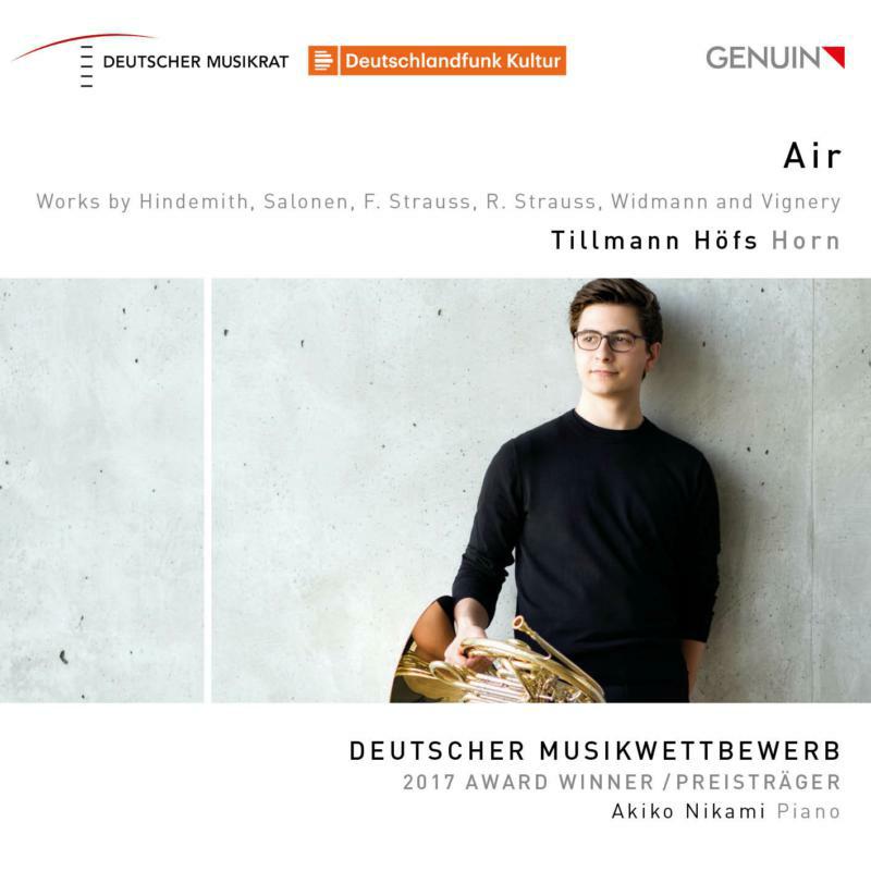 Picture of Hofs/Nikami - Air: Works by Hindemith, Salonen, F. Strauss, R. Strauss, Widmann and Vignery