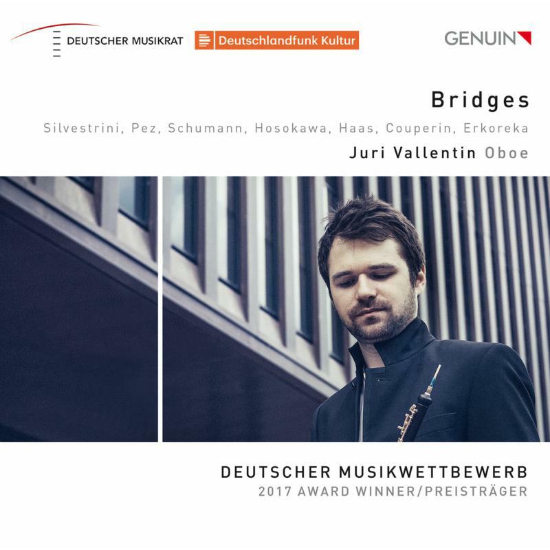 Picture of Juri Vallentin - Bridges: Silvestrini, Pez, Schumann, Hosokawa, Haas, Couperin, Erkoreka