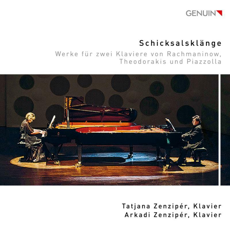 Picture of Zenziper - Schicksalskl�nge: Works for Two Pianos by Rachmaninov, Theodorakis and Piazzolla