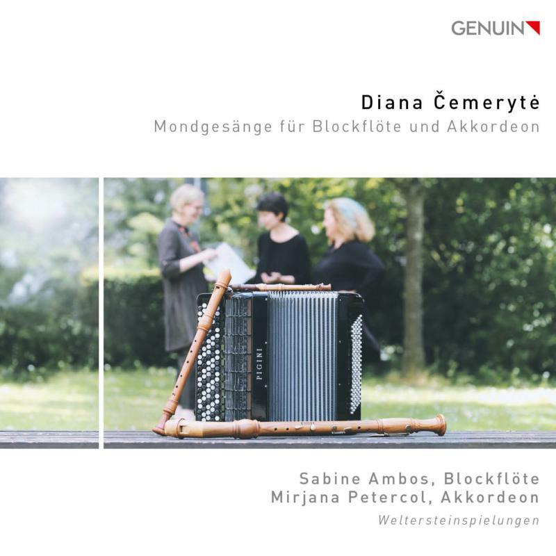 Picture of Ambos/Petercol - Diana Cemeryt?: Mondgesange fur Blockflote und Akkordeon