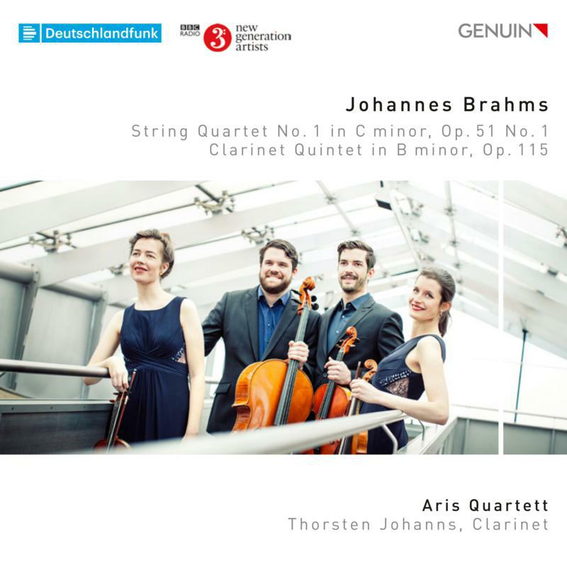 Picture of Aris Quartett/Johanns - Johannes Brahms: String Quartet No. 1, Clarinet Quintet, Op. 115
