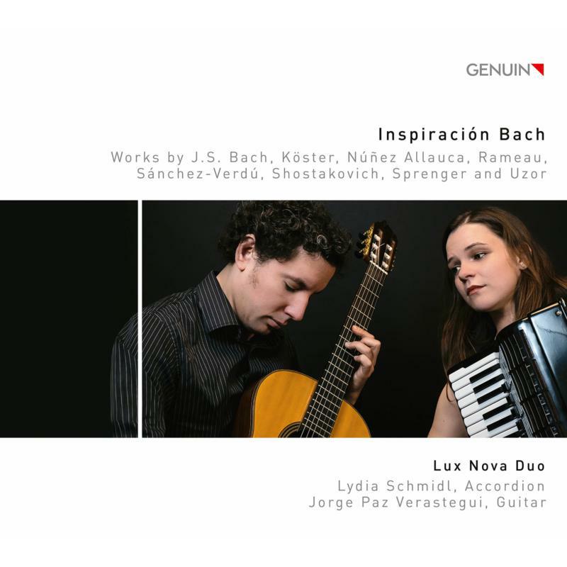Picture of Lux Nova Duo - Inspiraci�n Bach: Works by J. S. Bach, K�ster, N��ez Allauca, Rameau, S�nchez-Verd�, Shostakovich, Sprenger and Uzor