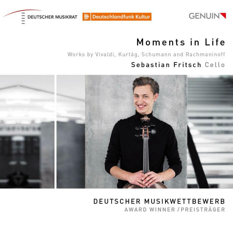 Picture of Sebastian Fritsch - Moments in Life: Works by Vivaldi, Kurt�g, Schumann and Rachmaninof