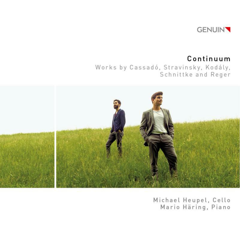 Picture of Heupel/Haring - Continuum: Works by Cassad?, Stravinsky, Kod?ly, Schnittke and Reger
