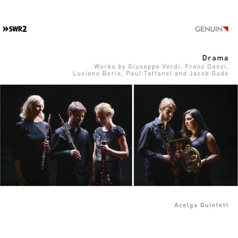 Picture of Acelga Quintett - Drama: Works by Luciano Berio, Franz Danzi, Jacob Gade, Paul Taffanel and Giuseppe Verdi