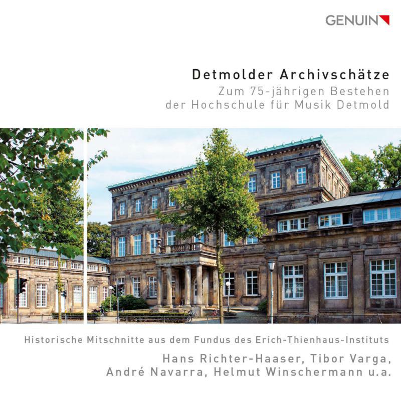 Picture of Various - Treasures from the Detmold Archives: On the 75th anniversary of the Detmold University of Music