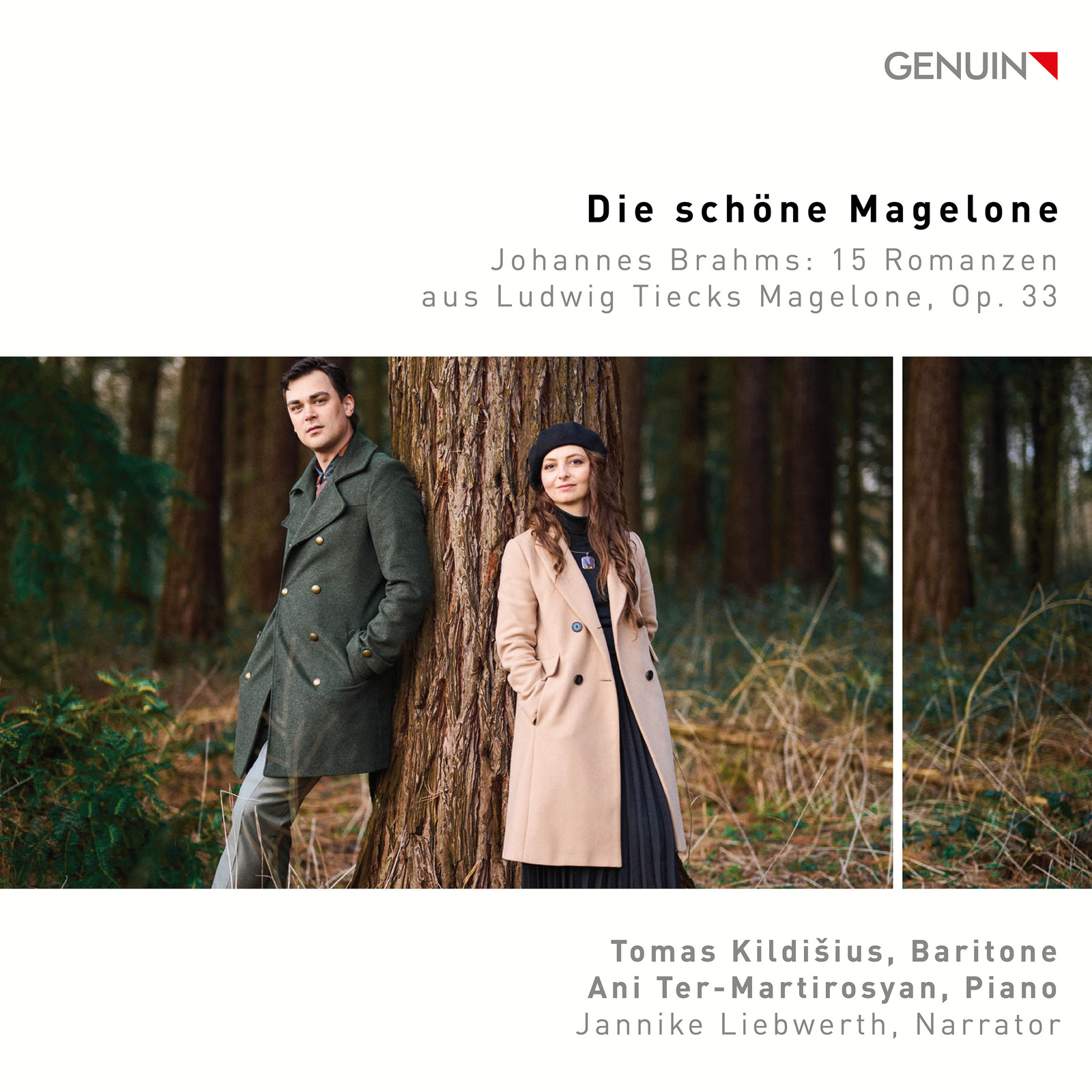 Picture of Jannike Liebwerth; Tomas Kildisius; Ani Ter-Martirosyan - Die schone Magelone - Johannes Brahms: 15 Romanzen from Ludwig Tieck's Magelone, Op. 33