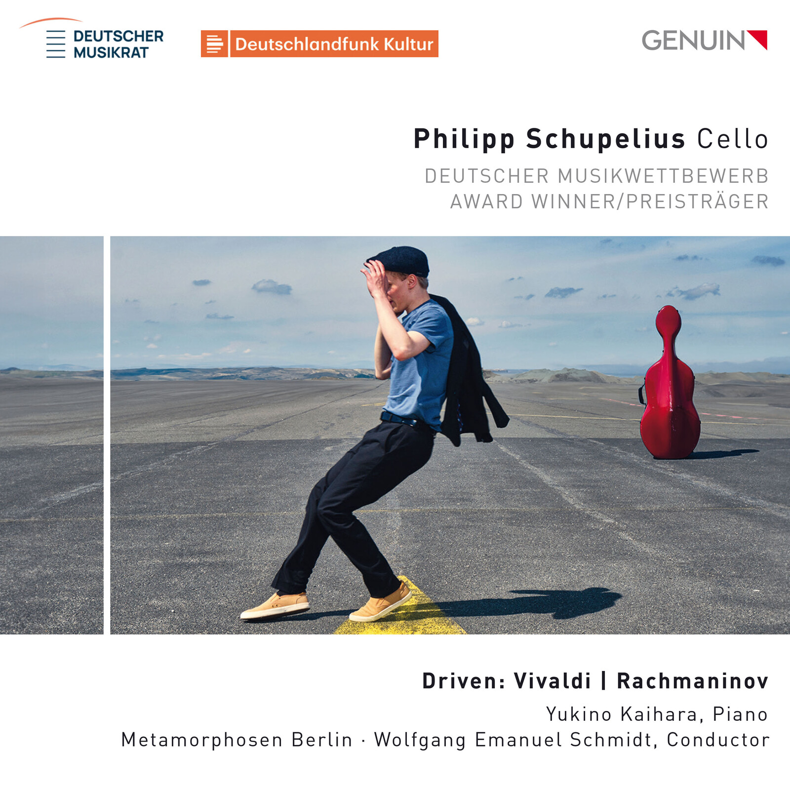 Picture of Philipp Schupelius; Yukino Kaihara; Metamorphosen Berlin; Wolfgang Emanuel Schmidt - Driven: Vivaldi & Rachmaninov