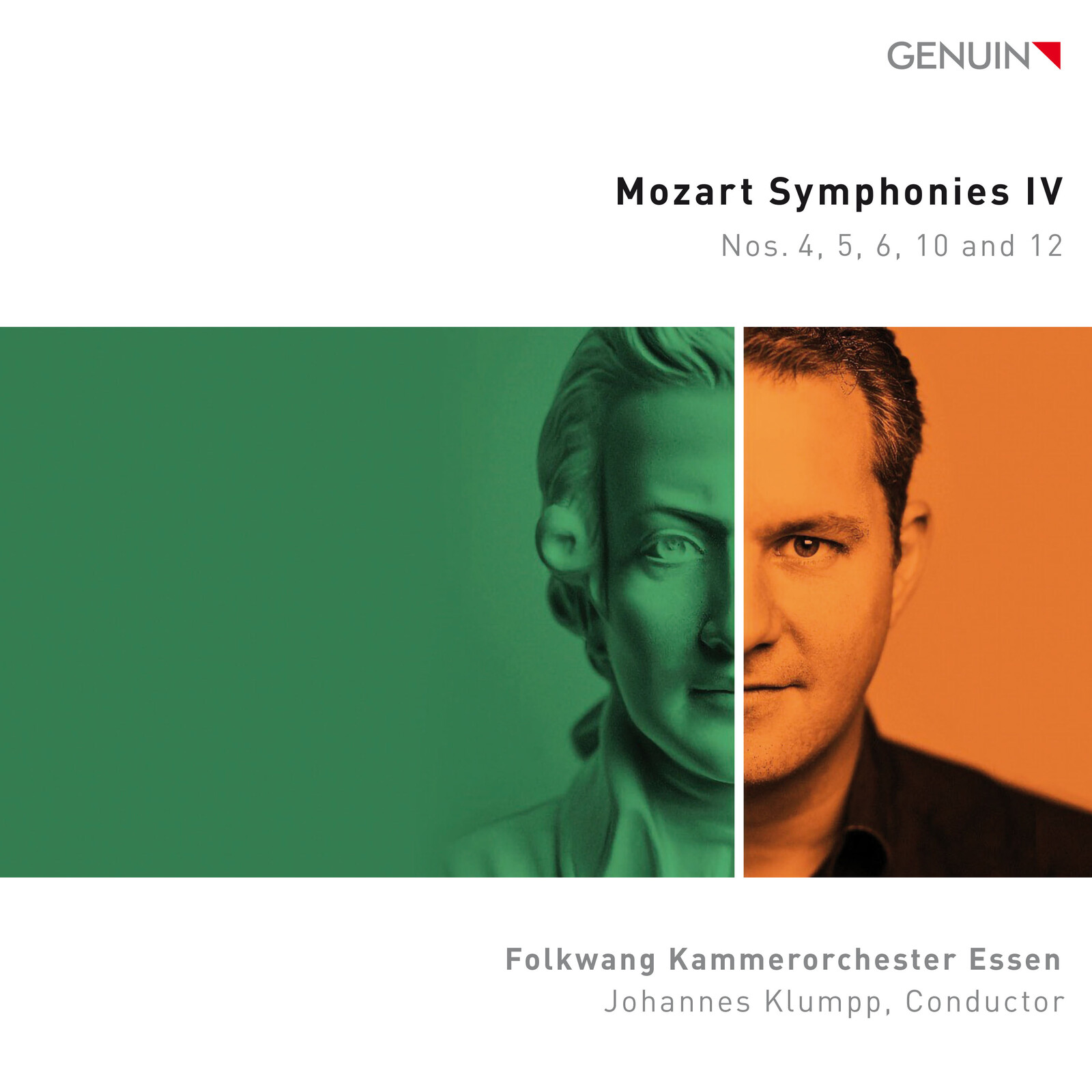 Picture of Folkwang Kammerorchester Essen; Johannes Klumpp - Wolfgang Amadeus Mozart: Symphonies IV (Nos. 4, 5, 6, 10 and 12)