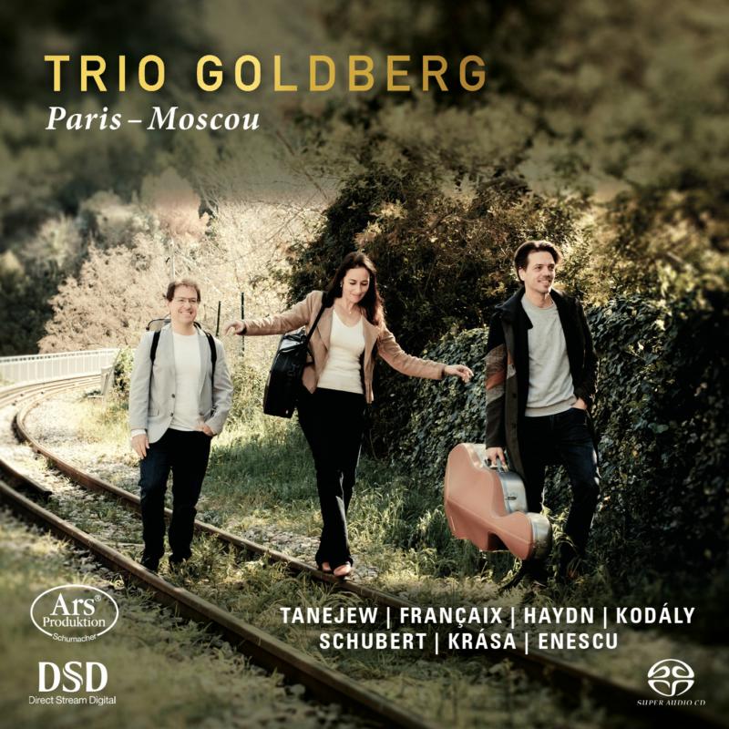 Picture of Trio Goldberg - Paris-Moscow: Tanejew, Francaix; Haydn; Kodaly
